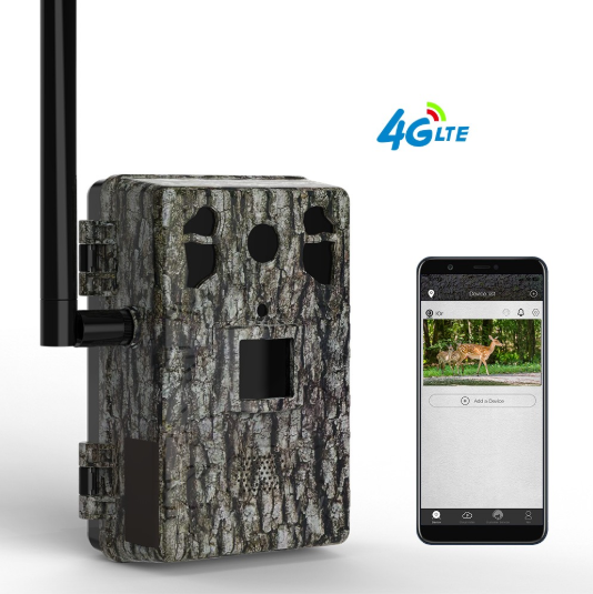 PACK CÁMARA DE FOTOTRAMPEO H6 4G CON VIDEO EN DIRECTO E INFRARROJOS INVISIBLES