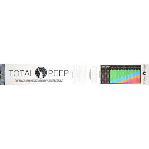 [TPLRK5MM350] TOTAL PEEP TUBO DE FLECHA LRK 5MM CAL. 350 PACK 6